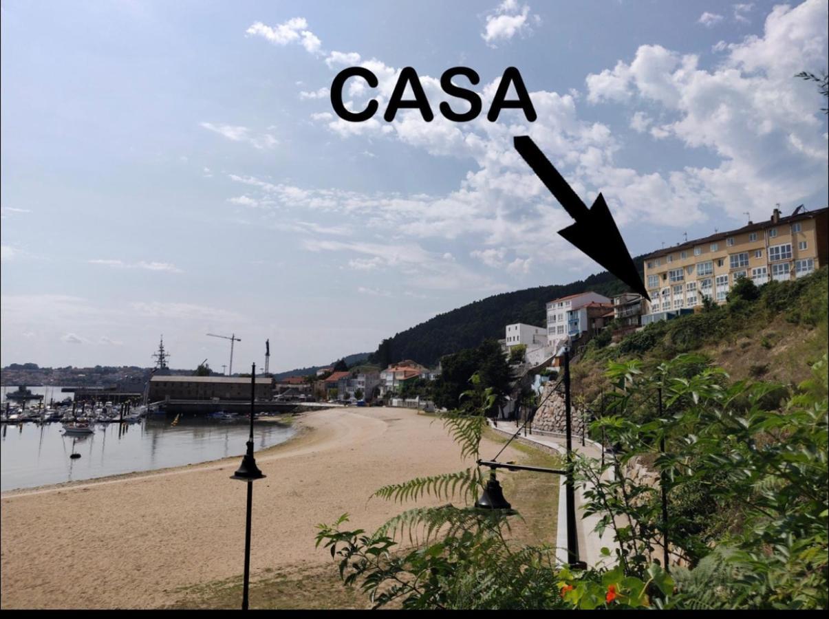 Grana Beach Ferrol A Coruña Eksteriør billede